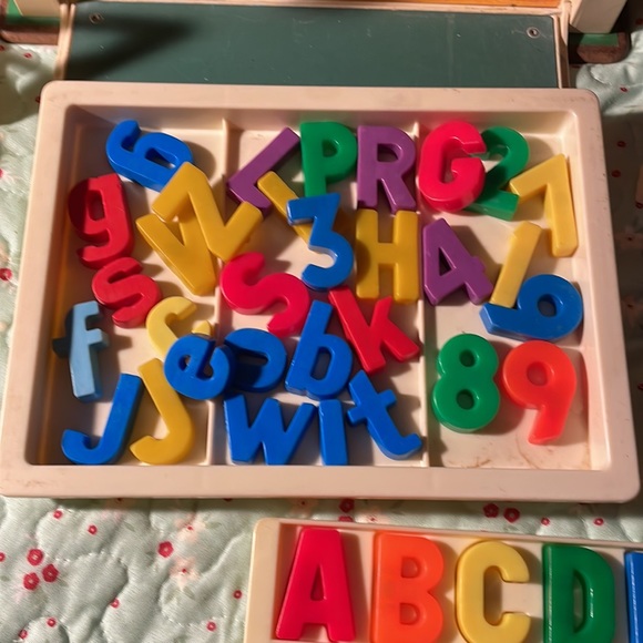 VINTAGE LITTLE PEOPLE SCHOOLHOUSE 1960s - Picture 13 of 15